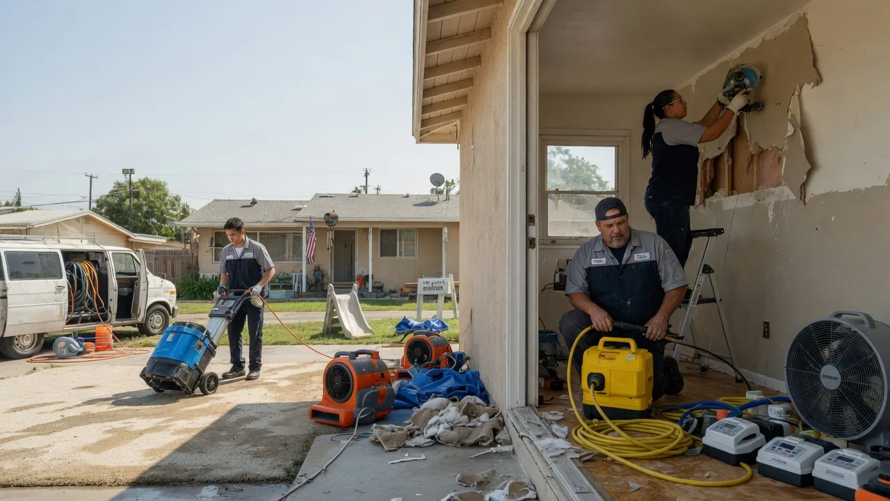 Water Damage Restoration in North Bend, PA near me